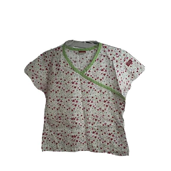 Lot of 6 Womens Uniform Medical Pullover Scrub Tops Shirts XS Pockets Cotton - Picture 9 of 12